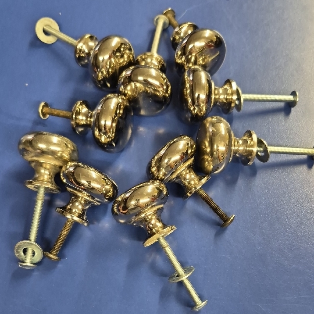 HIGH END Cabinet Knob Bundle of 10 Silver